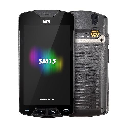 M3 Mobile SM15 W, 2D, SE4710, BT (BLE), WLAN, NFC, erw. Akku, Android